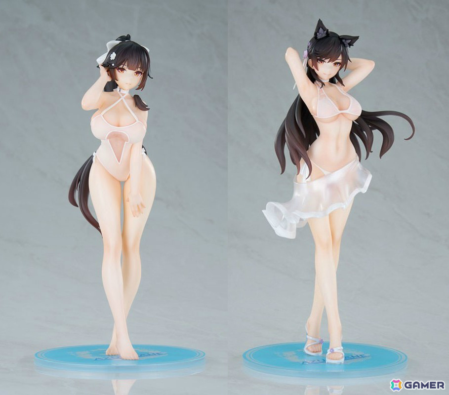 「アズレン」水着姿の高雄と愛宕が1/8スケールフィギュアとなって登場!の画像