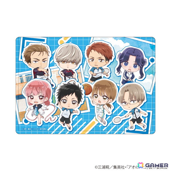 TVアニメ「アオのハコ」POP UP SHOPが開催！ユニフォームがテーマの描き下ろし＆ミニキャライラストを使用した新作グッズを展開の画像10