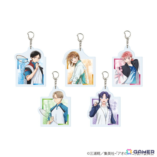 TVアニメ「アオのハコ」POP UP SHOPが開催！ユニフォームがテーマの描き下ろし＆ミニキャライラストを使用した新作グッズを展開の画像4