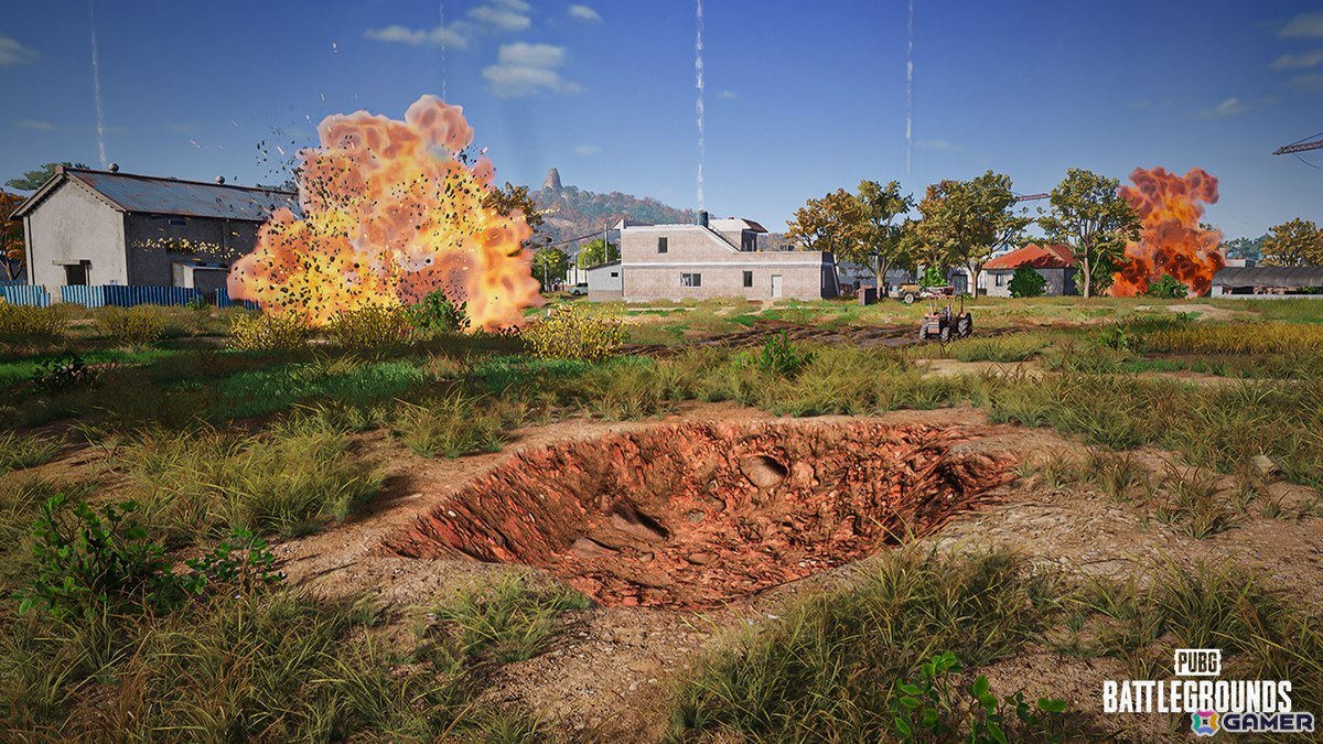 「PUBG」Taegoマップの地形破壊機能や新アイテム「車両用カモフラージュネット」を追加するアップデートが配信!の画像