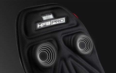Next Level Racingよりレーシング/フライトシミュレーターの没入感を進化させるシートアクセサリー「HF8 Pro Haptic Feedback Pad」が5月23日に発売！