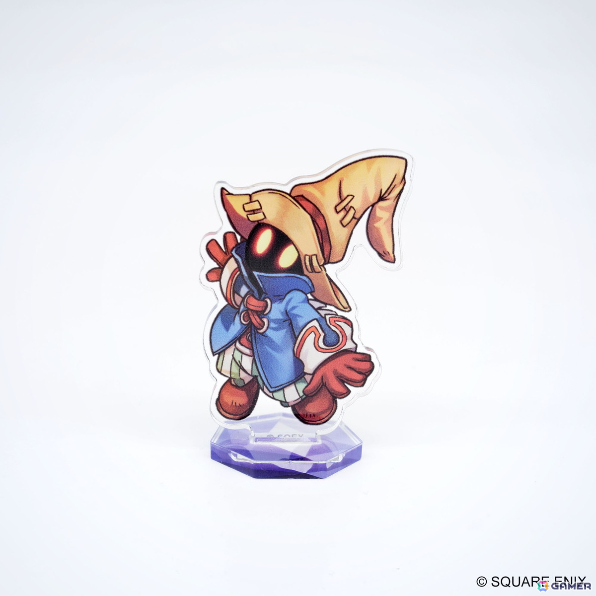 「FFIX」ビビのフェイスマグカップ、ぬいぐるみポーチや板鼻利幸氏新規描き下ろしイラストを使用したアクリルスタンドが登場!の画像