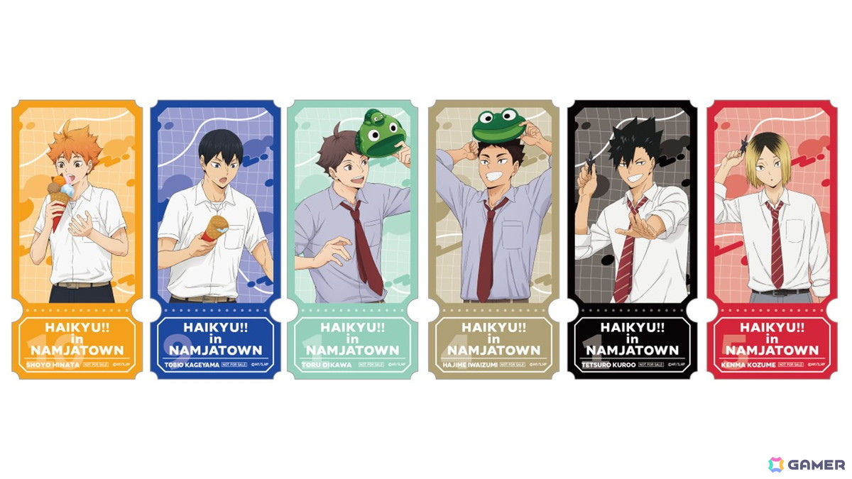 アニメ「ハイキュー!!」日向や影山らが夏のナンジャタウンを大満喫!「ハイキュー!! 遊びつくせ!! in ナンジャタウン Summer version」が6月10日より開催の画像