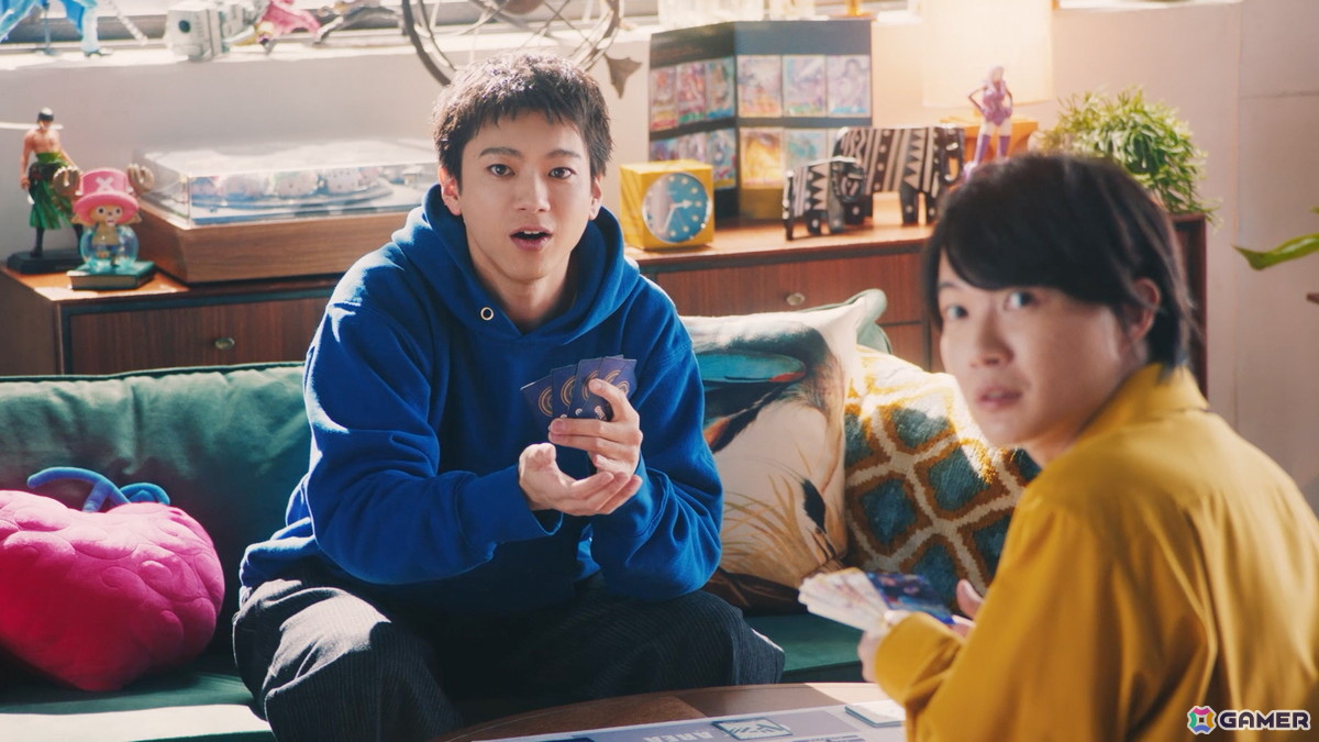 神木隆之介さんが出演する「ONE PIECEカードゲーム」の新CMが公開！初共演の山田裕貴さんと山田杏奈さんが同姓で兄妹役に挑戦の画像3