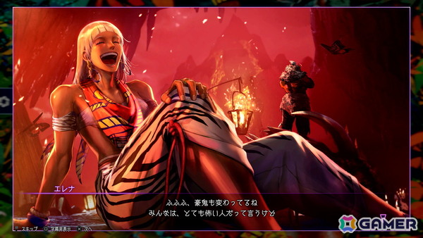 「ストリートファイター6」新キャラクター・エレナの先行プレイ動画を公開！コンボトライアル＆CPU戦からキャラクターの性能を紹介の画像11