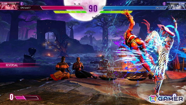「ストリートファイター6」新キャラクター・エレナの先行プレイ動画を公開！コンボトライアル＆CPU戦からキャラクターの性能を紹介の画像7