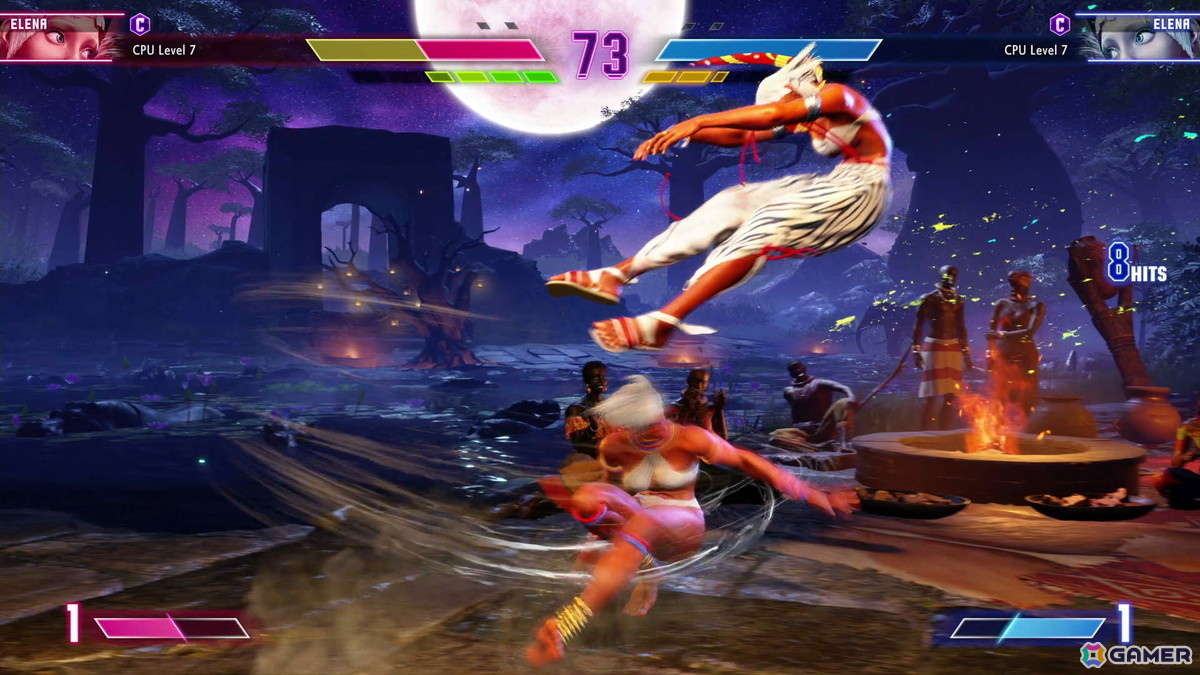 「ストリートファイター6」新キャラクター・エレナの先行プレイ動画を公開！コンボトライアル＆CPU戦からキャラクターの性能を紹介の画像