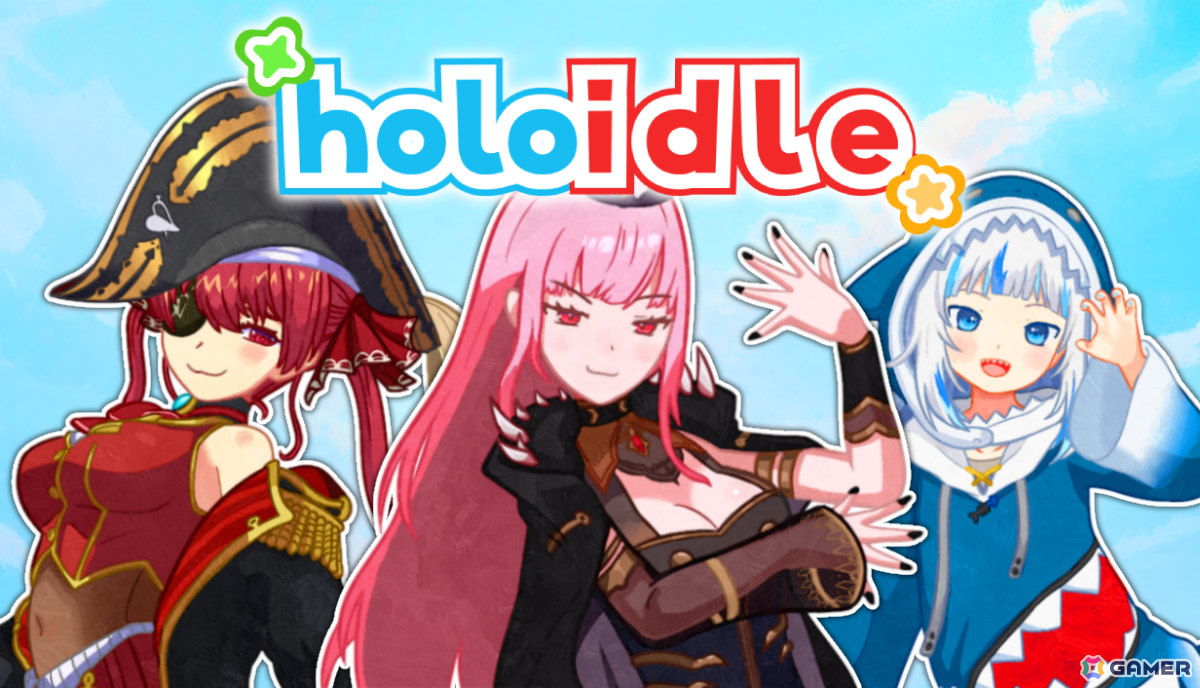 ホロライブタレントの配信をモチーフにした癒し系クリッカーゲーム「Holoidle」が6月6日にリリース！の画像