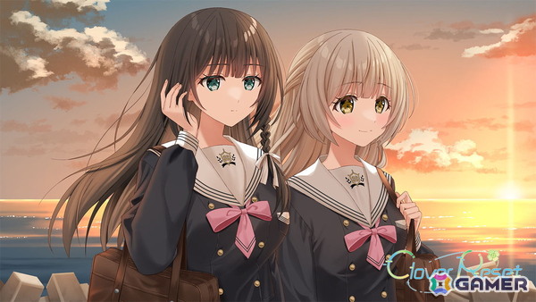 見た瞬間好きになる百合ノベルゲーム「Clover Reset」の配信日が5月30日に決定！Steamにて体験版が配信中の画像