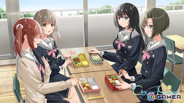 見た瞬間好きになる百合ノベルゲーム「Clover Reset」の配信日が5月30日に決定！Steamにて体験版が配信中の画像