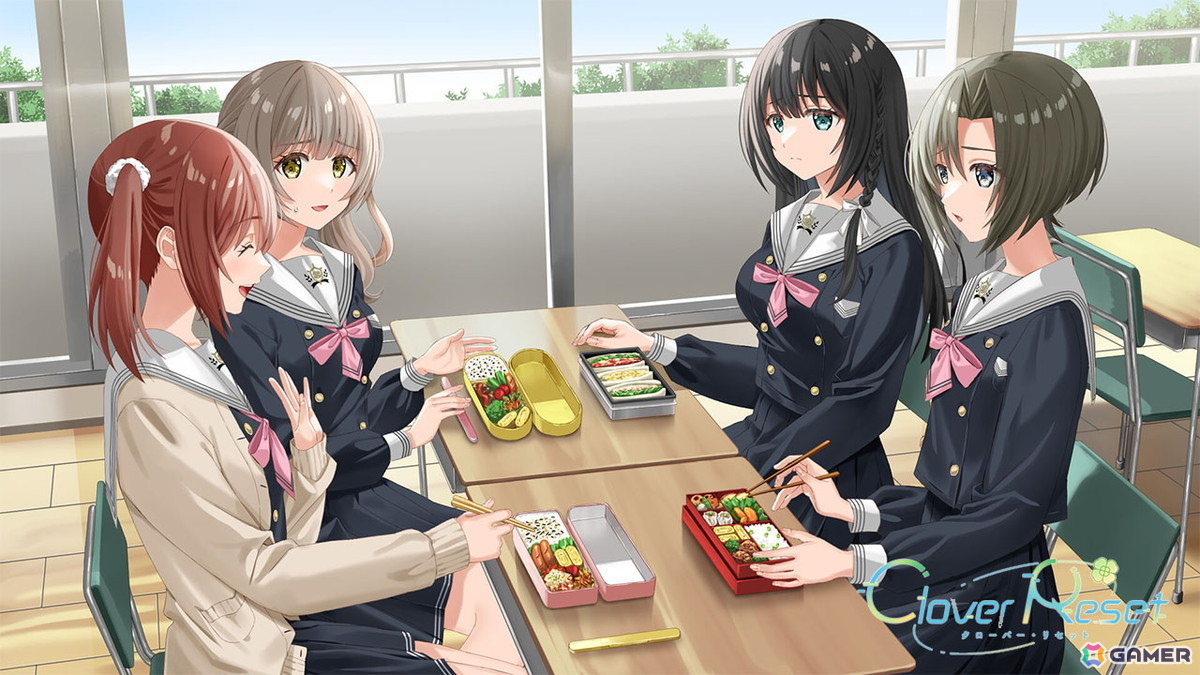 見た瞬間好きになる百合ノベルゲーム「Clover Reset」の配信日が5月30日に決定！Steamにて体験版が配信中の画像4
