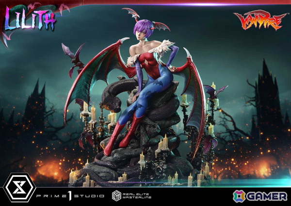対戦格闘ゲーム「ヴァンパイア」よりリリスが1/4スケールスタチューで登場！「魔界のリアル」を追求の画像10