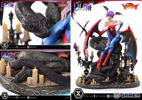 対戦格闘ゲーム「ヴァンパイア」よりリリスが1/4スケールスタチューで登場！「魔界のリアル」を追求の画像11