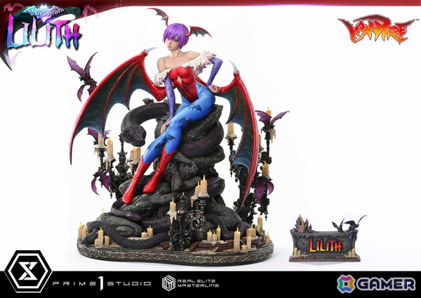 対戦格闘ゲーム「ヴァンパイア」よりリリスが1/4スケールスタチューで登場！「魔界のリアル」を追求の画像13