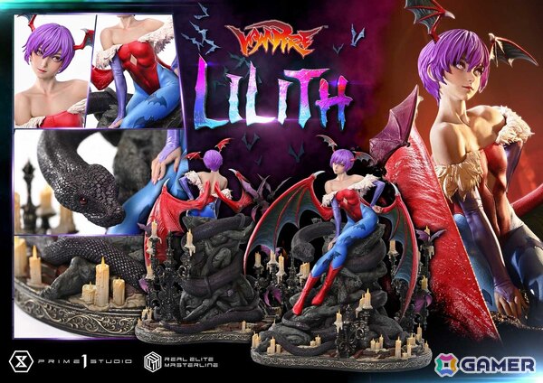 対戦格闘ゲーム「ヴァンパイア」よりリリスが1/4スケールスタチューで登場！「魔界のリアル」を追求の画像15