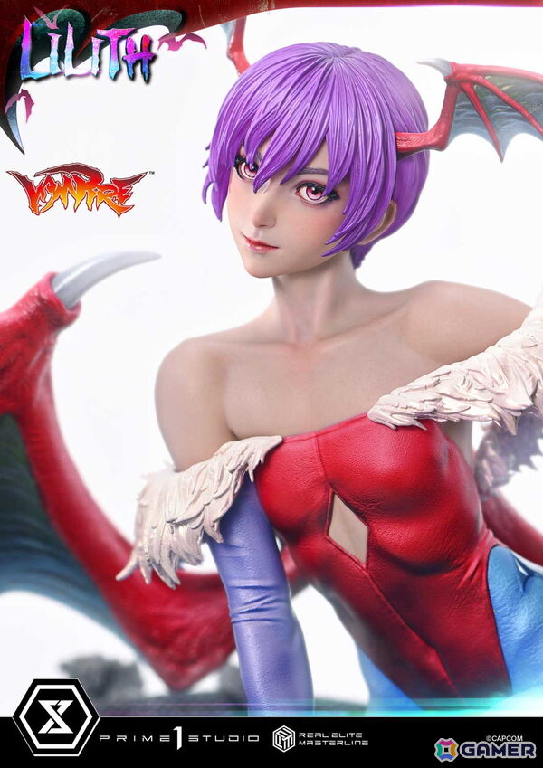 対戦格闘ゲーム「ヴァンパイア」よりリリスが1/4スケールスタチューで登場！「魔界のリアル」を追求の画像4