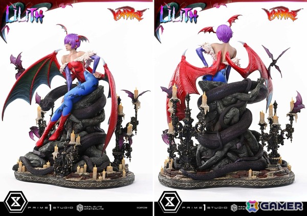 対戦格闘ゲーム「ヴァンパイア」よりリリスが1/4スケールスタチューで登場！「魔界のリアル」を追求の画像5