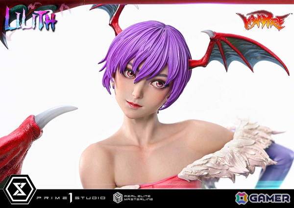 対戦格闘ゲーム「ヴァンパイア」よりリリスが1/4スケールスタチューで登場！「魔界のリアル」を追求の画像7