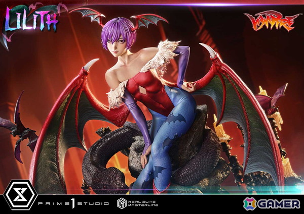 対戦格闘ゲーム「ヴァンパイア」よりリリスが1/4スケールスタチューで登場！「魔界のリアル」を追求の画像8