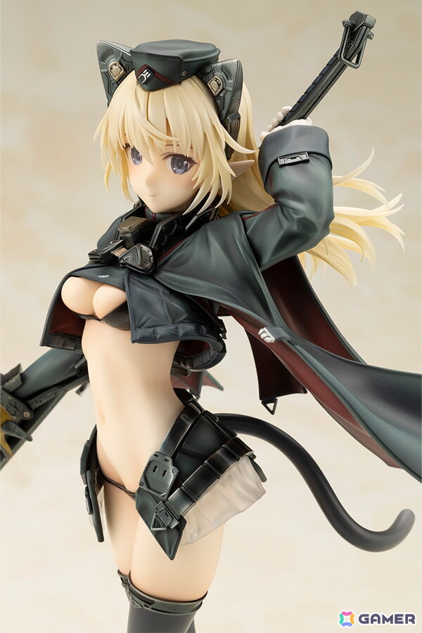 「島田フミカネ ART WORKS」よりアルシアがフィギュアに！ジャケットの上にマントを羽織り、大型の長刀を装備した姿で立体化の画像17