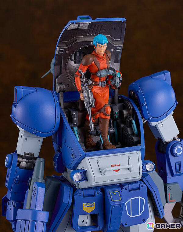 アニメ「装甲騎兵ボトムズ」ラビドリードッグが1/24スケールのフル可動プラモデルになって登場！キリコのフィギュアも付属の画像12