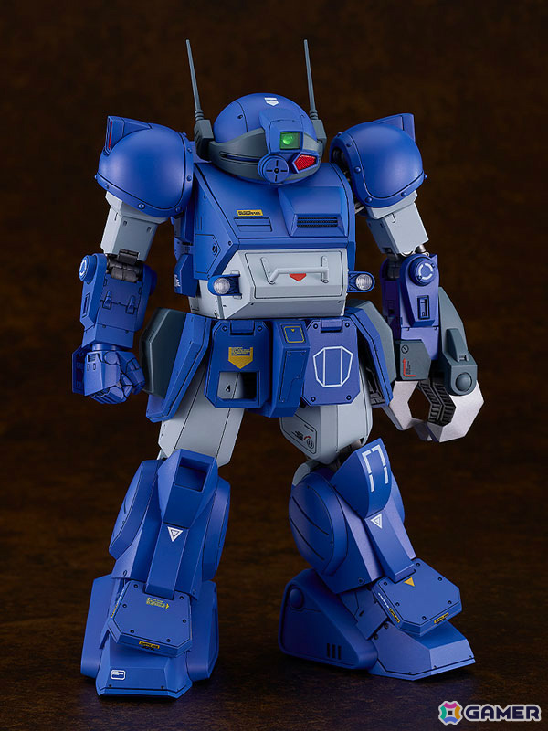アニメ「装甲騎兵ボトムズ」ラビドリードッグが1/24スケールのフル可動プラモデルになって登場!キリコのフィギュアも付属の画像