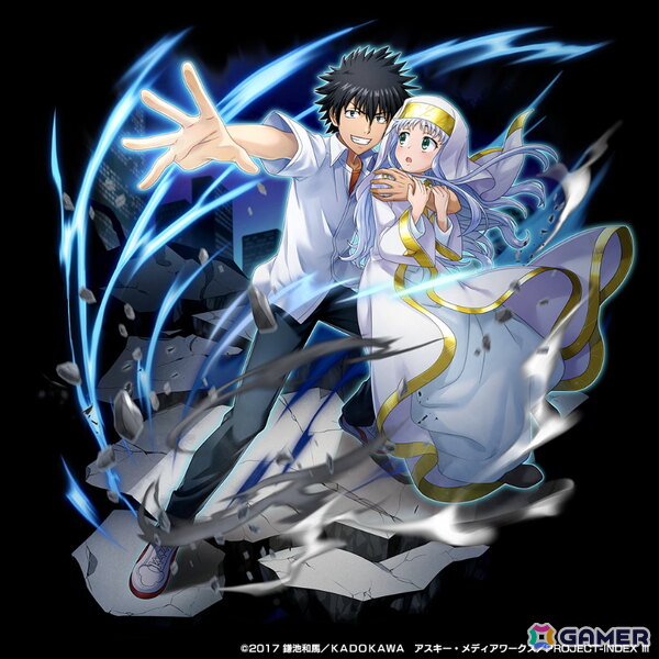 「グラサマ」でアニメ「とある魔術の禁書目録III」コラボが5月22日より開催！上条当麻、インデックスがドットキャラになって登場の画像4