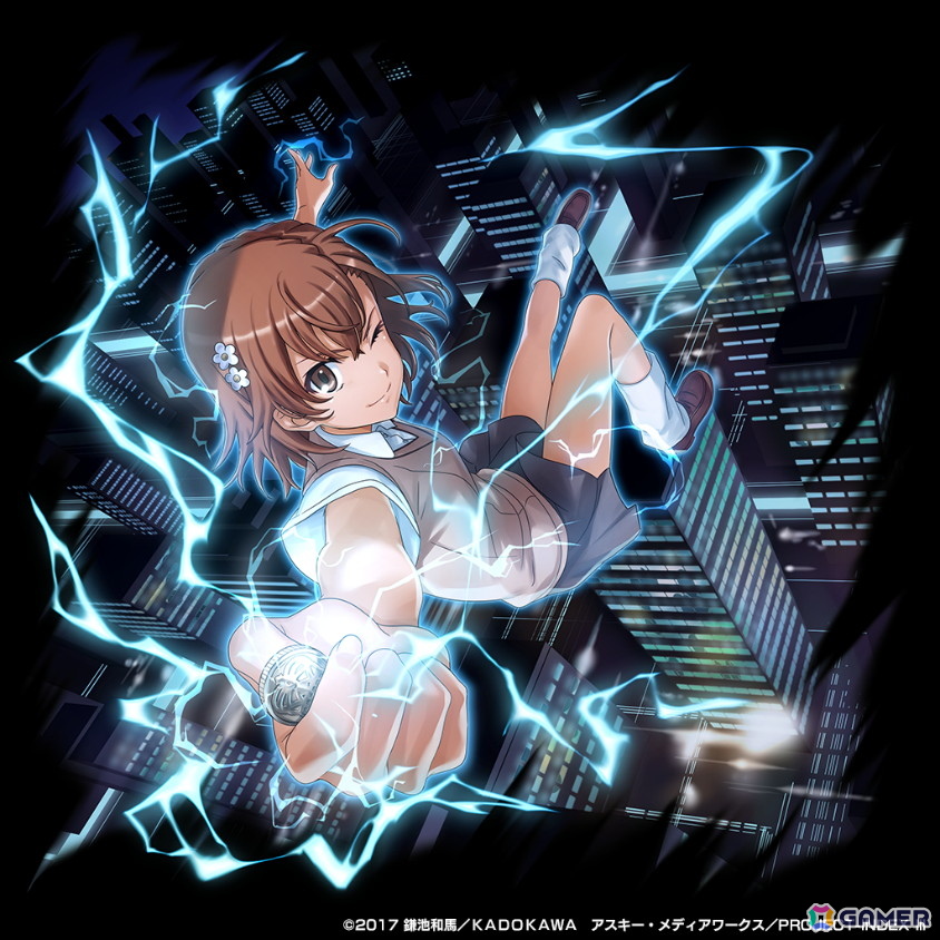 「グラサマ」でアニメ「とある魔術の禁書目録III」コラボが5月22日より開催!上条当麻、インデックスがドットキャラになって登場の画像