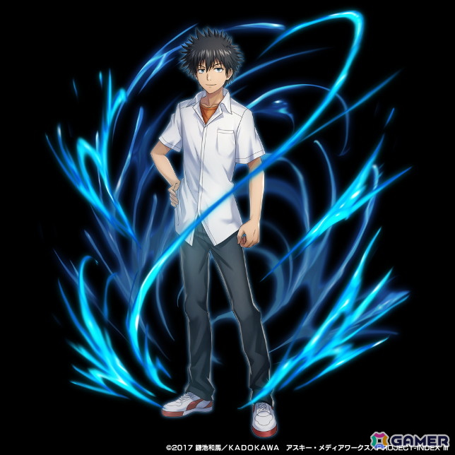 「グラサマ」でアニメ「とある魔術の禁書目録III」コラボが5月22日より開催!上条当麻、インデックスがドットキャラになって登場の画像