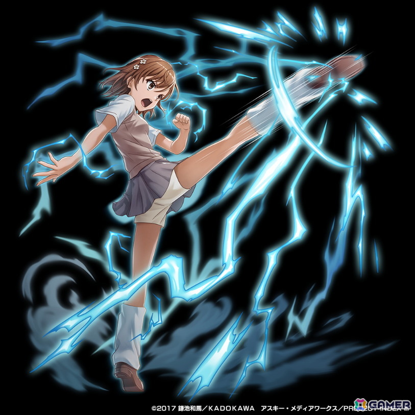 「グラサマ」でアニメ「とある魔術の禁書目録III」コラボが5月22日より開催!上条当麻、インデックスがドットキャラになって登場の画像