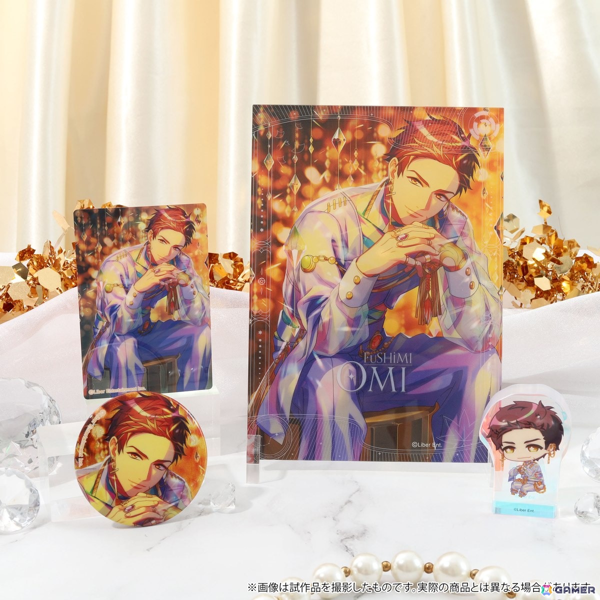 「A3!」秋組のバースデーセット「MANKAI TREASURE BOX」が予約受付中！缶バッジとオーロラアートは個別でも購入可能の画像5