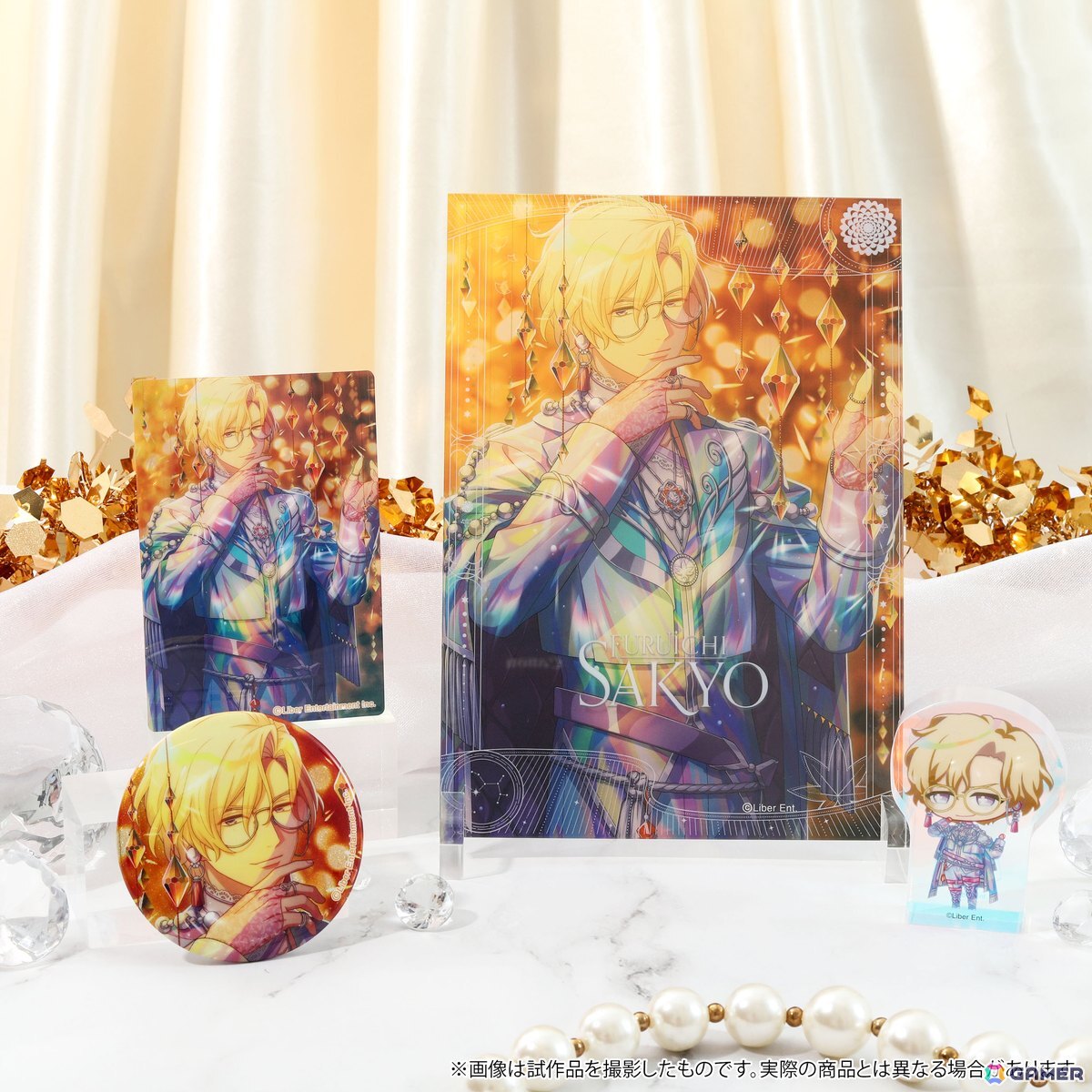 「A3!」秋組のバースデーセット「MANKAI TREASURE BOX」が予約受付中！缶バッジとオーロラアートは個別でも購入可能の画像6