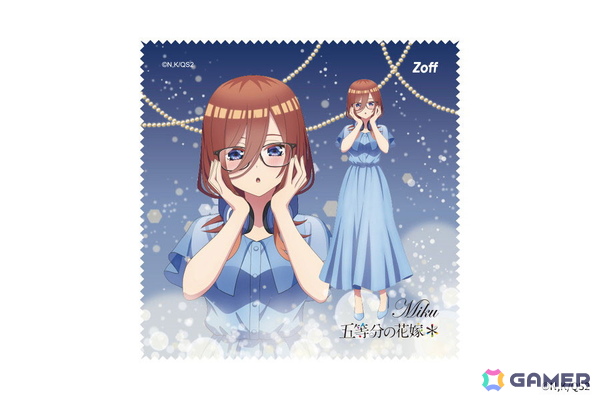 アニメ「五等分の花嫁＊」と「Zoff」のコラボメガネが予約受付中！メガネをかけた五つ子の描き下ろしイラストアイテムが付属の画像12