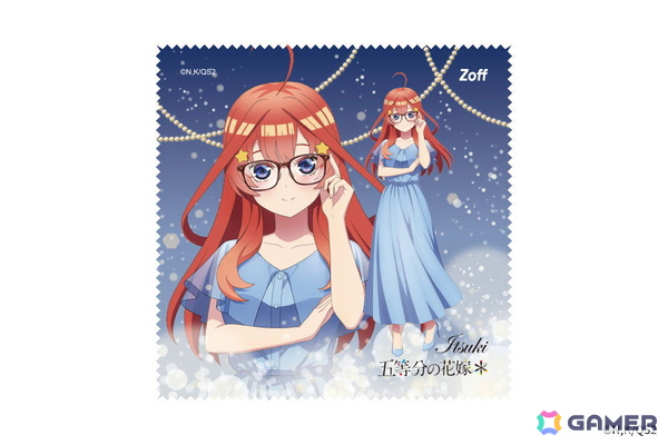 アニメ「五等分の花嫁＊」と「Zoff」のコラボメガネが予約受付中！メガネをかけた五つ子の描き下ろしイラストアイテムが付属の画像20
