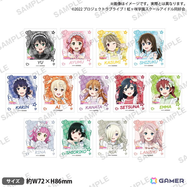 「ラブライブ！虹ヶ咲学園スクールアイドル同好会 じゃーじめいどふぇあ！in ゲーマーズ」が7月4日より開催！”じゃーじめいど”衣装のアクスタや缶バッジなどが登場の画像13
