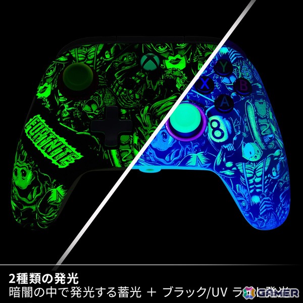 PowerAよりXbox/PC向けのコントローラー3種が5月23日に登場！アナログスティックが左右対称に配置されたモデルやフォートナイトコラボモデルなどがラインアップの画像