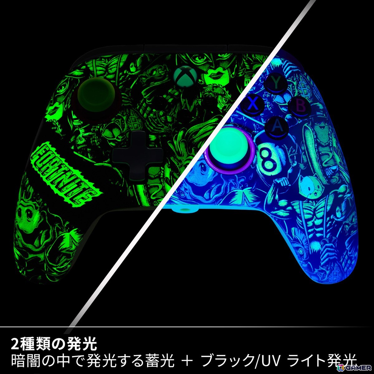PowerAよりXbox/PC向けのコントローラー3種が5月23日に登場！アナログスティックが左右対称に配置されたモデルやフォートナイトコラボモデルなどがラインアップの画像17