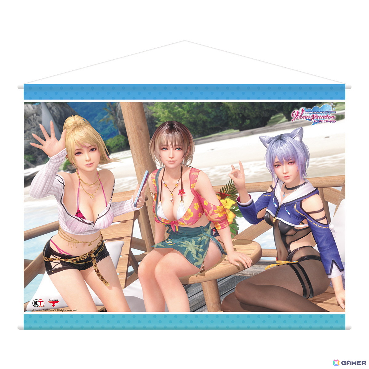 「DEAD OR ALIVE Xtreme Venus Vacation」7.5周年記念くじが予約販売中!20人から選べるほぼ等身大の特大スタンドパネルが特賞にの画像