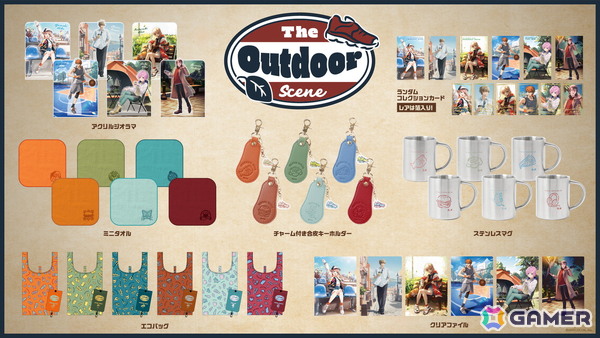 「にじさんじ」の夕陽リリさんや夢追翔ら6名の休日をイメージした「The Outdoor Scene」グッズが5月22日18時より販売開始！の画像2