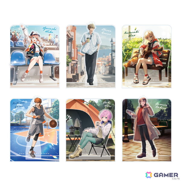 「にじさんじ」の夕陽リリさんや夢追翔ら6名の休日をイメージした「The Outdoor Scene」グッズが5月22日18時より販売開始！の画像3