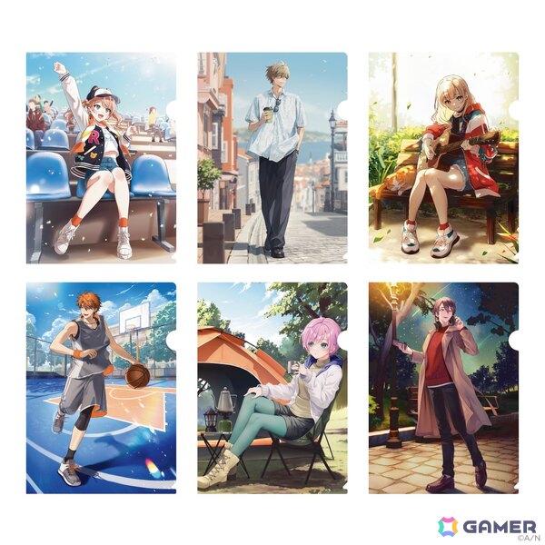 「にじさんじ」の夕陽リリさんや夢追翔ら6名の休日をイメージした「The Outdoor Scene」グッズが5月22日18時より販売開始！の画像4