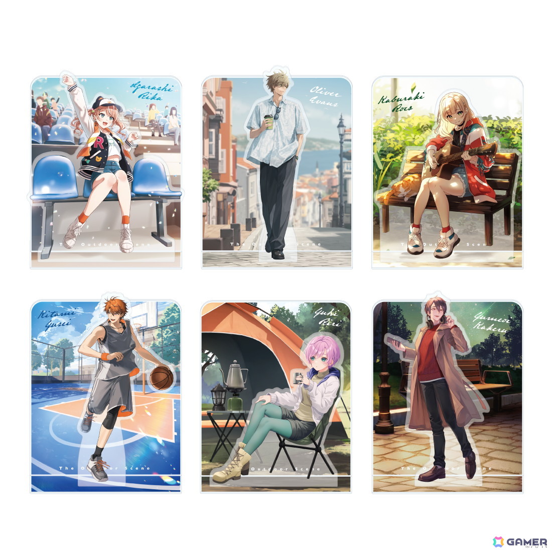 にじさんじ」の夕陽リリさんや夢追翔ら6名の休日をイメージした「The