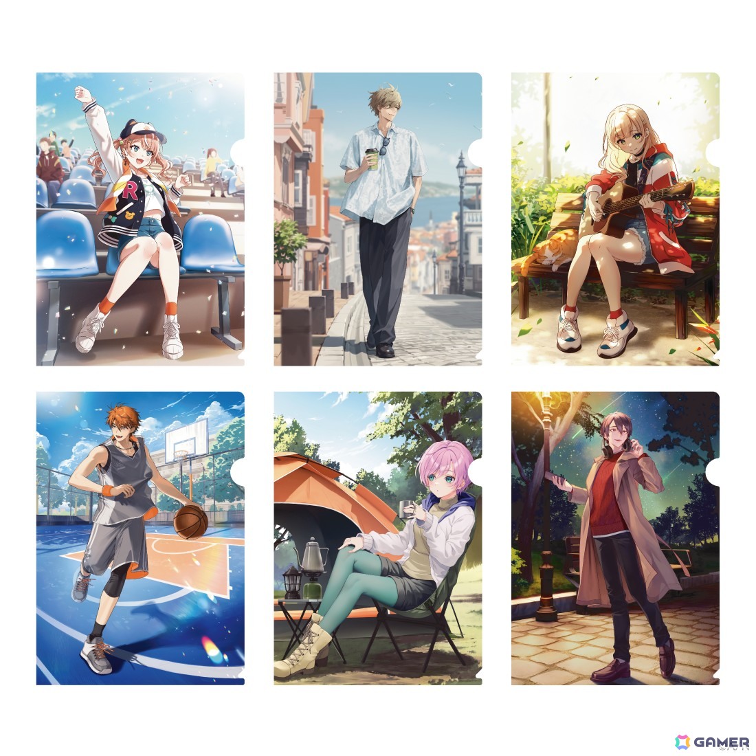 にじさんじ」の夕陽リリさんや夢追翔ら6名の休日をイメージした「The