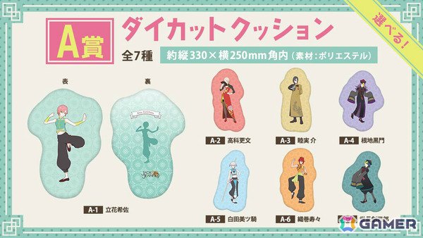 「ジャックジャンヌ」カラフルなチャイナ風衣装をまとったクォーツ生7人の描き起こしグッズがブロッコリーオンラインくじに登場！の画像2
