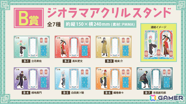 「ジャックジャンヌ」カラフルなチャイナ風衣装をまとったクォーツ生7人の描き起こしグッズがブロッコリーオンラインくじに登場！の画像3