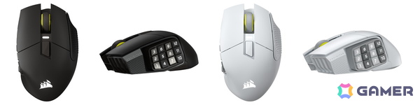 CORSAIRよりゲーミングマウス「SCIMITAR ELITE WIRELESS SE」が5月30日に発売！最大3万3,000DPIと16個のカスタマイズ可能なボタンを搭載の画像2
