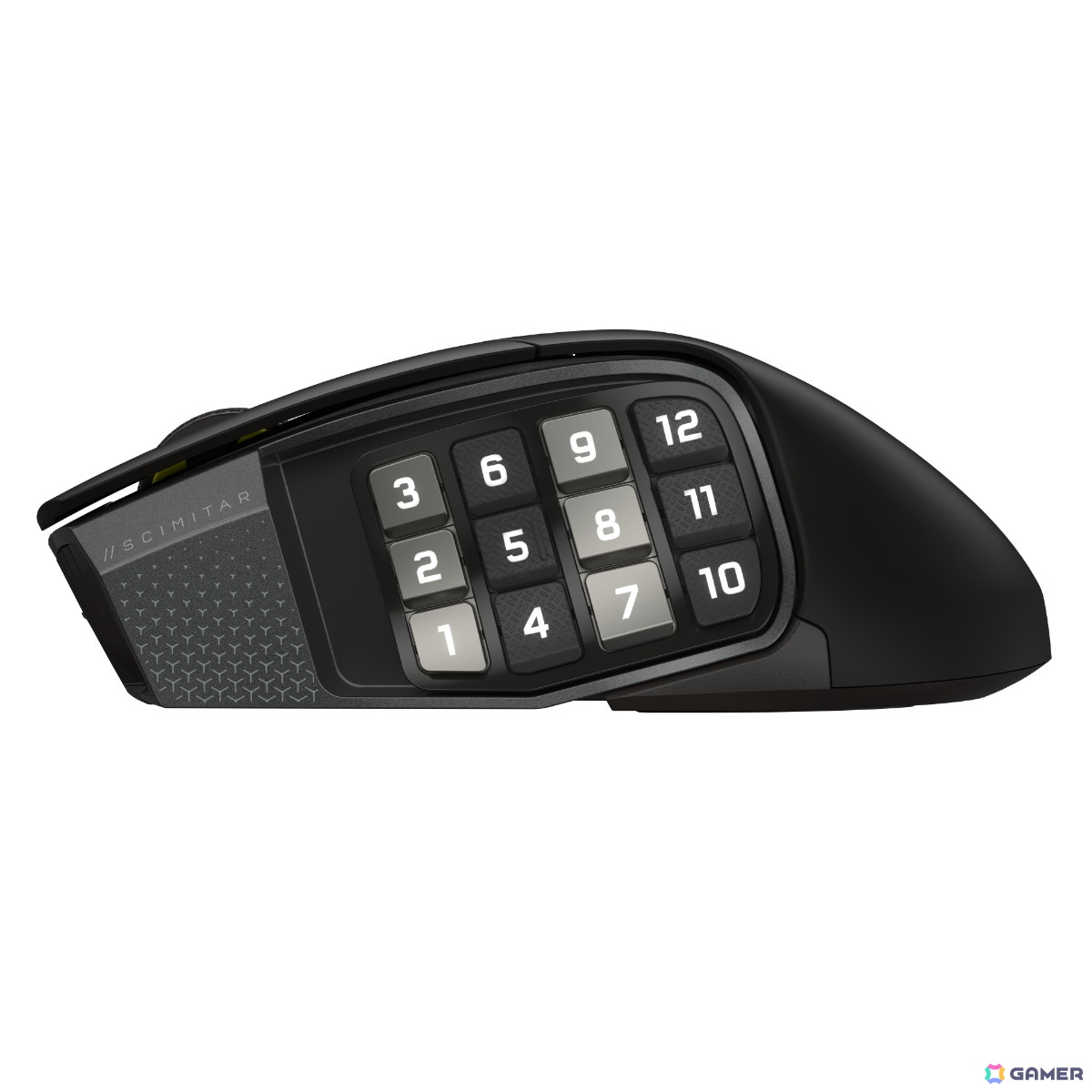 CORSAIRよりゲーミングマウス「SCIMITAR ELITE WIRELESS SE」が5月30日に発売！最大3万3,000DPIと16個のカスタマイズ可能なボタンを搭載の画像4