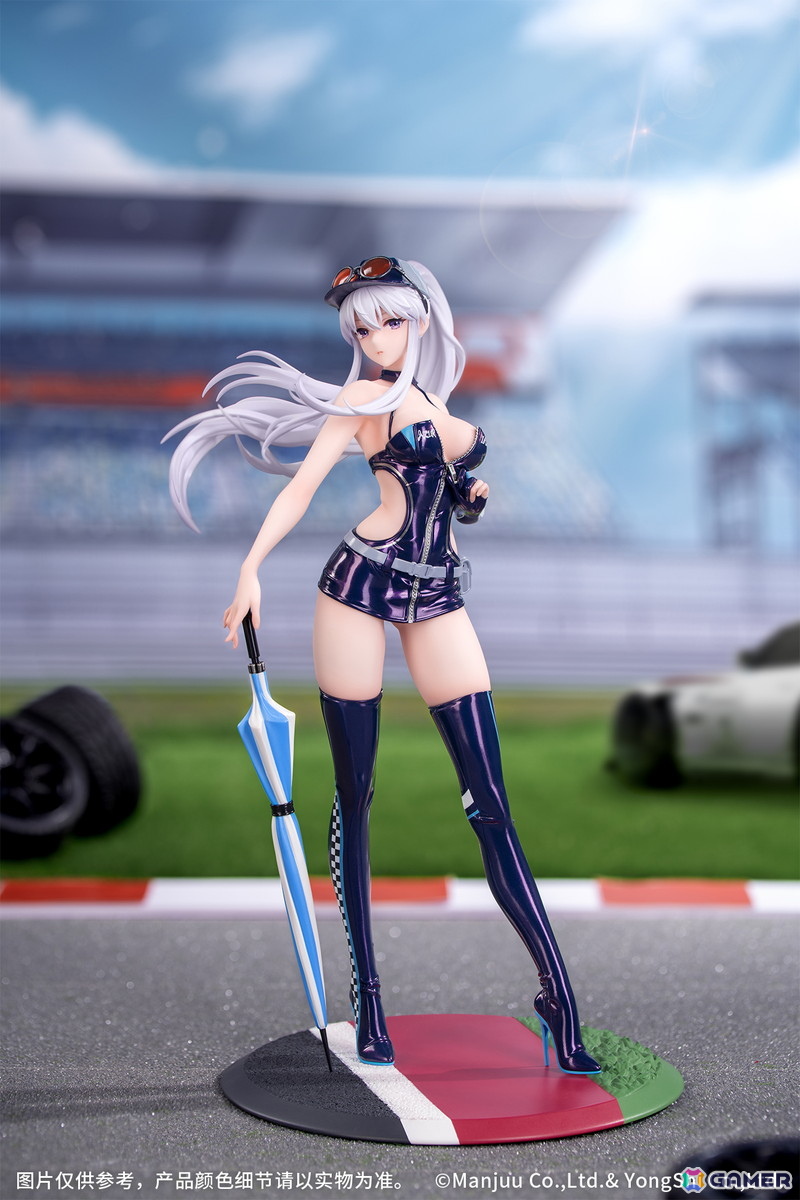 「アズレン」エンタープライズの着せ替え「ウィンド・キャッチャー」を1/8スケールで立体化!凛々しいレースクイーン姿を完全再現の画像