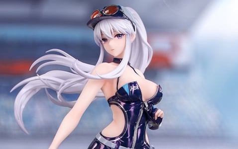 「アズレン」エンタープライズの着せ替え「ウィンド・キャッチャー」を1/8スケールで立体化！凛々しいレースクイーン姿を完全再現