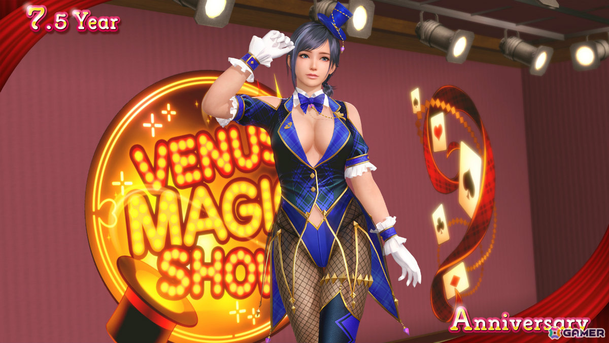 「DEAD OR ALIVE XVV」アニバーサリーコーデガチャが最大100連無料の7.5周年キャンペーンが開催！の画像1